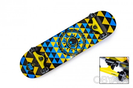 Скейтборд деревянный премиум качества от мирового бренда Fish Skateboards.
Скейт. . фото 1