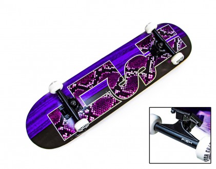 Скейтборд Snake Skin деревянный премиум качества от мирового бренда Fish. Привле. . фото 2