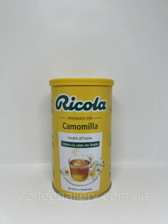 Гранульований чай Ricola Camomilla Ромашка 
Сублімований ромашковий чай Ricola С. . фото 2
