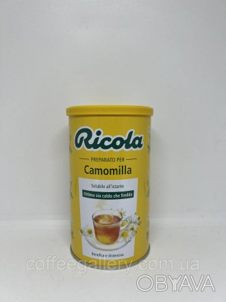 Гранульований чай Ricola Camomilla Ромашка 
Сублімований ромашковий чай Ricola С. . фото 1