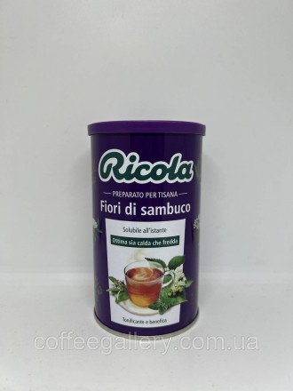 Гранульований чай Ricola Fiori di sambuco Квіти бузини 
Ricola Tea Квіти дивує с. . фото 2