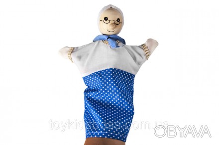 Лялька-рукавичка «Бабуся» - це класичний персонаж багатьох дитячих казок, тому с. . фото 1