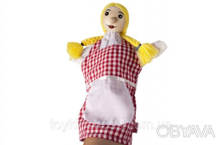 Лялька-рукавичка німецького бренду goki «Гретель» доповнить або розпочне будь-як. . фото 1