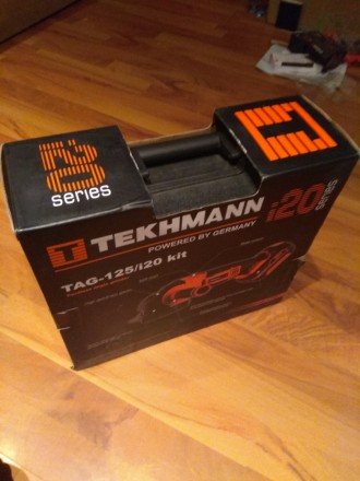 Болгарка (угловая шлифмашина) Tekhmann TAG-125/i20 kit Новая, Пустая гарантийка
. . фото 6