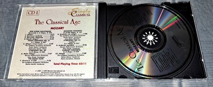 Продам Фирменный СД The Classical Age - CD 1 Mozart
Состояние диск/полиграфия N. . фото 4