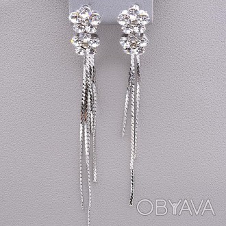 026769 Серьги 'Unfading Love' Фианит