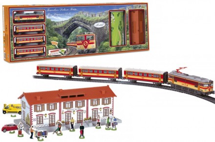 Залізна дорога "Pequetren Travelers Deluxe Train" 4.4м 91*32*11см DoDo /1/ (516). Дніпро. фото 1 Залізна дорога "Pequetren Travelers Deluxe Train" 4.4м 91*32*11см DoDo /1/ (516). Дніпро. фото 1
