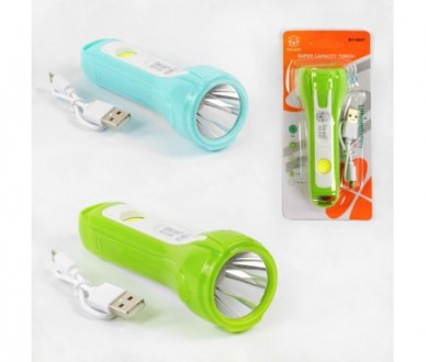 Ліхтар світлодіодний C 56755 акумуляторний, 4 режими роботи, USB-кабель, на листі(C 56755). Дніпро. фото 1 Ліхтар світлодіодний C 56755 акумуляторний, 4 режими роботи, USB-кабель, на листі(C 56755). Дніпро. фото 1