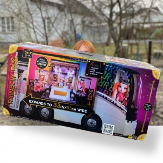 Игровой набор Rainbow Vision Tour Bus & Stage Автобус и сцена
Автобус і сцена Wo. . фото 2