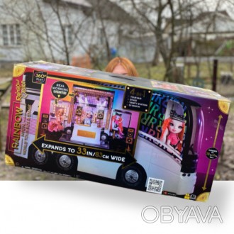 Игровой набор Rainbow Vision Tour Bus & Stage Автобус и сцена
Автобус і сцена Wo. . фото 1