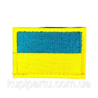 Шеврон — прапор України на липучці. Швидко та легко фіксується й дуже добре трим. . фото 2