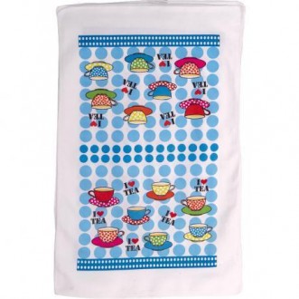 Рушник для кухні щільне плетіння нитки з яскравим малюнком. Розмір 40х60см. . фото 3