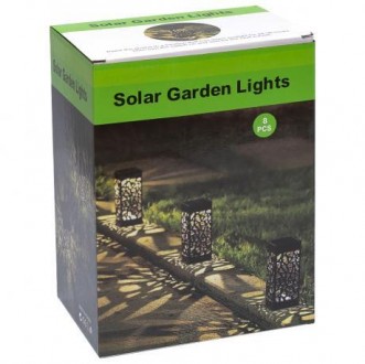 Садові ліхтарі на сонячних батареях працюють абсолютно автономно без підключення. . фото 3