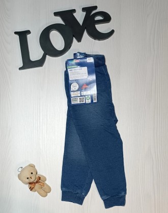 Штани Lupilu котонові під джинс на манжетах р86/92 (12-24 міс)

. . фото 4