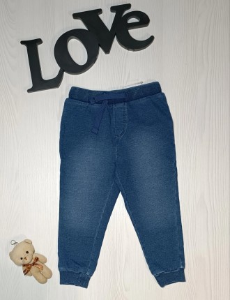 Штани Lupilu котонові під джинс на манжетах р86/92 (12-24 міс)

. . фото 2