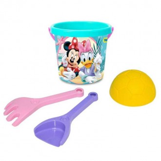 Гр Набр для піску "Мінні" 4 ел. з термонаклейкою, Disney 77451  "Tigres". Харків. фото 1