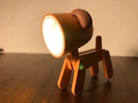 Міні настільна лампа - песик #2

Мініатюрна настільна лампа у вигляді домашньо. . фото 3