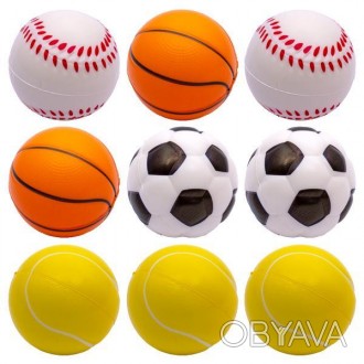 М'яч поролоновий 14-37 "Спорт" 6см, 12 шт в п-е// 
 
Отправка данного товара про. . фото 1