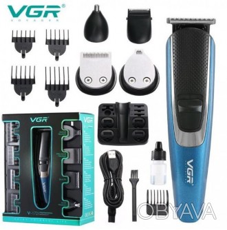Набор для стрижки волос VGR V-172 представляет собой универсальную машинку для с. . фото 1