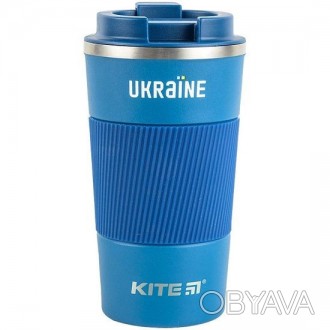 Термокружка Kite Ukraїne 510мл синя K22-458-05
 
Термокружка Kite K22-458-05 син. . фото 1