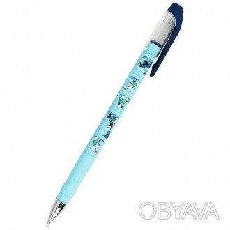 Ручка шариковая Axent Dogs 0,5мм синяя (24) AB1049-31-A
 
Ручка шариковая Axent . . фото 1