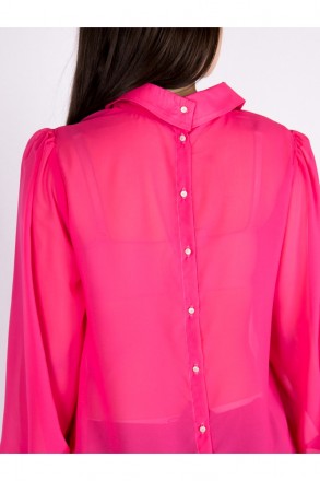 1803
Стильная, женственная розовая блузка с застёжкой на спинке
Код: 265P9812
. . фото 5
