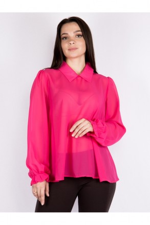 1803
Стильная, женственная розовая блузка с застёжкой на спинке
Код: 265P9812
. . фото 2