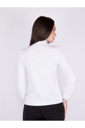 1803
Стильная белая блузка классического фасона, приталенная
Код: 265P4034
Ра. . фото 3