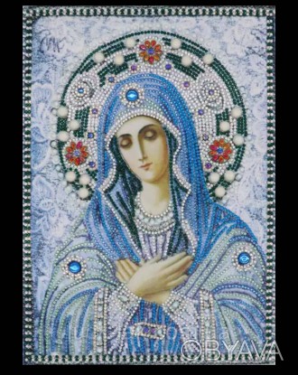 Алмазна вишивка "Пресвята Богородиця Єрусалимська"
розмір полотна 30х40 см, розм. . фото 1