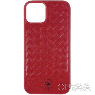 
Шкіряний чохол Polo Santa Barbara для iPhone 13 (6.1') (Red) Бренд: POLO. . фото 1
