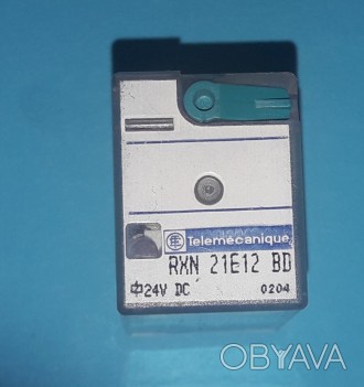 Реле RXN 21E12  BD (24V DC)  Telemecanique. Складское хранение, цена договорная. . фото 1