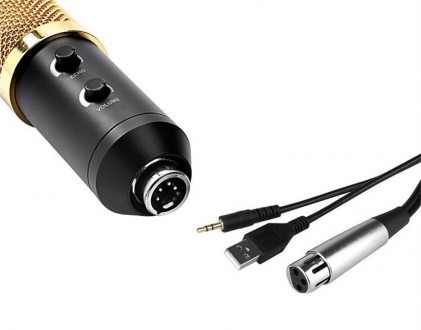 Студийный микрофон UKC M-800UКонденсаторный микрофон M-800U подойдет для домашне. . фото 4