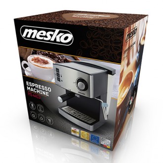 Рожковая кофеварка Mesko MS 4403 15Bar
Кофеварка компрессионная Mesko MS 4403 15. . фото 9