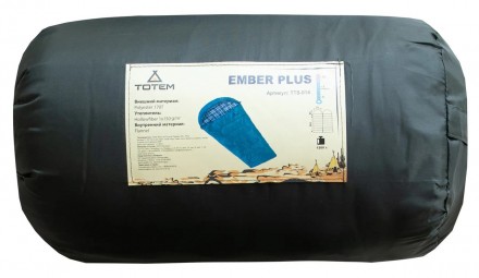 Спальный мешок Totem Ember Plus одеяло з капюшоном олива 190/75
Трёхсезонный тур. . фото 7