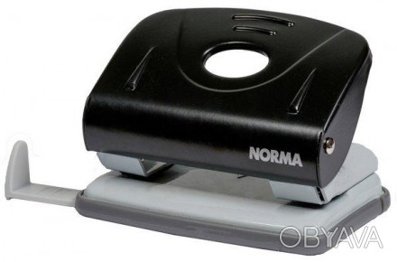Діркопробивач Norma металевий з лінійкою 8см10арк чорний 4344-91
 
Дырокол для б. . фото 1