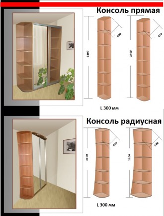 
Шафа-купе 1400х600х2400 Алекса — 2 фасада купити в Україні
Ширина 1400 мм
Глиби. . фото 4