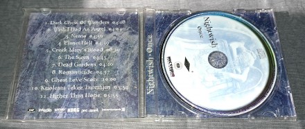 Продам Лицензионный СД Nightwish - Once
Состояние диск/полиграфия VG+/VG+
На п. . фото 4