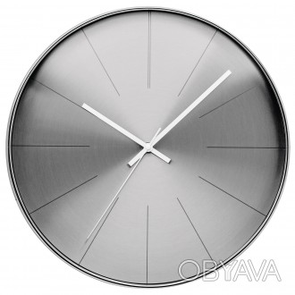 Розкішний великий годинник Technoline WT2410 Silver одночасно може бути і яскрав. . фото 1