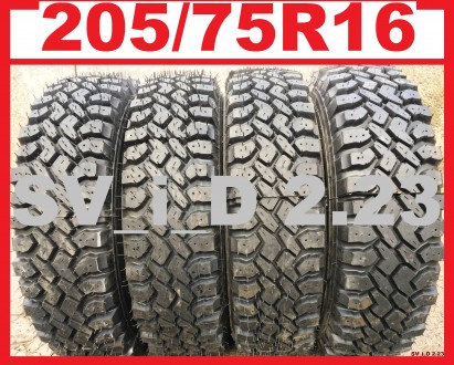 Продам НОВЫЕ грязевые шины на ВАЗ-2121 Нива:
205/75R16 110/108N 4x4 M/T Gauth-P. . фото 2