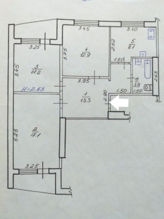 4166-ЕК Продам 3 комнатную квартиру на Салтовке 
Медкомплекс 625 м/р 
Амосова 27. . фото 10