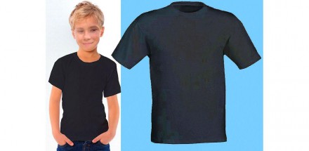Трикотажные футболки оптом и в розницу
Описание: классическая черная футболка с . . фото 2