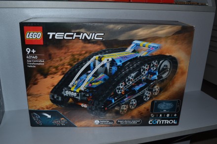LEGO Technic Машина-трансформер на дистанционном управлении (42140) НОВЫЙ!!!. Киев. фото 1 LEGO Technic Машина-трансформер на дистанционном управлении (42140) НОВЫЙ!!!. Киев. фото 1