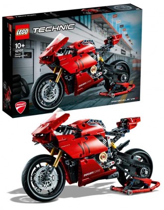 
LEGO Technic 42107 Ducati Panigale V4 R авто-конструктор НОВЫЙ!!!
Авто-конструк. . фото 2