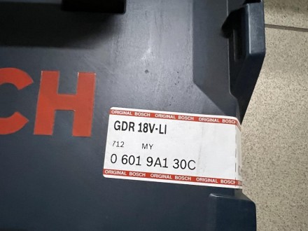 
Аккумуляторный ударный гайковерт в L-Boxx Bosch 06019A130C GDR18V-LI Li-Ion, 18. . фото 5