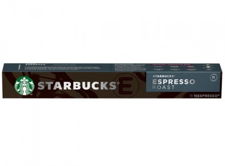 
Кофе в капсулах Starbucks Espresso Roast
Кофе жареный молотый тёмной обжарки, в. . фото 2