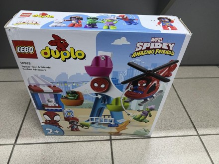 LEGO DUPLO Человек-паук и друзья: Приключения на ярмарке (10963) конструктор НОВ. Киев. фото 1 LEGO DUPLO Человек-паук и друзья: Приключения на ярмарке (10963) конструктор НОВ. Киев. фото 1
