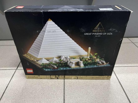 LEGO Architecture Великая пирамида Гизы (21058) конструктор НОВЫЙ!!!. Киев. фото 1 LEGO Architecture Великая пирамида Гизы (21058) конструктор НОВЫЙ!!!. Киев. фото 1