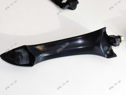 Ручка наружная водительская BMW X5 (E53) 99-03 год выпуска. Черного цвета, Polca. . фото 4