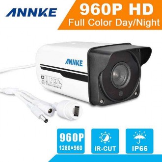 Ця мережева камера Annke 960P нового покоління передає повнокольорові зображення. . фото 2