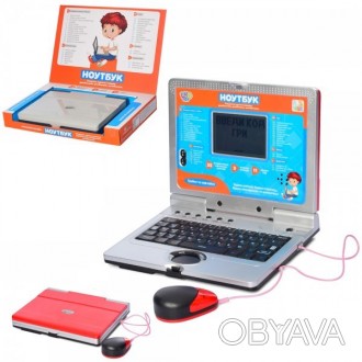 Детский ноутбук Limo Toy SK-7073 Модель детского ноутбук состоит из корпуса, про. . фото 1
